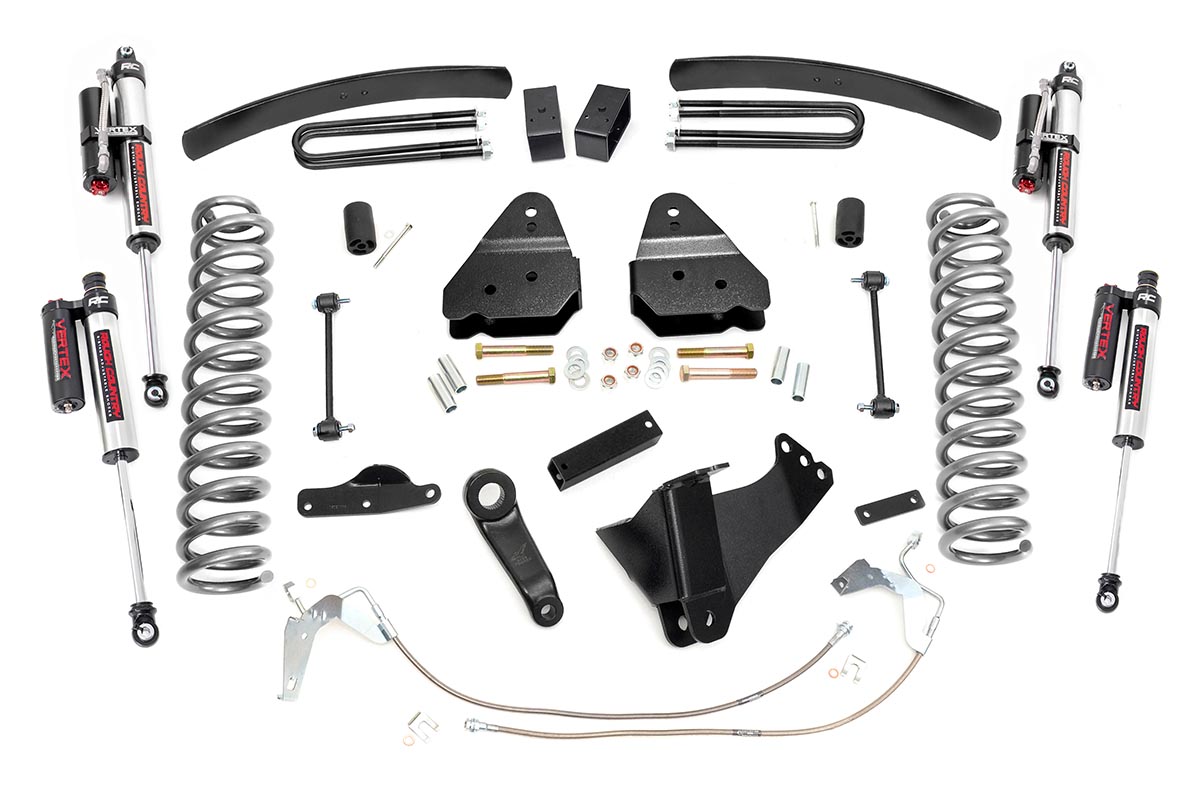 Ford F-250 Super Duty Suspension Lift Kit - Rough Country - Vertex - '08-'10
